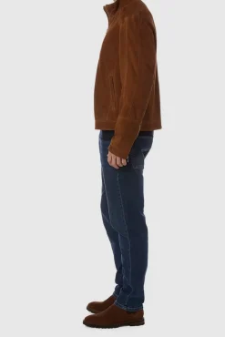 Outerwear-Aquatalia Messina Cognac