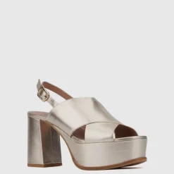Sandals-Aquatalia Nadina Platino