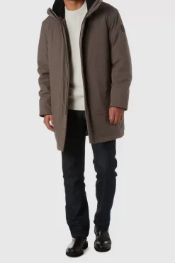 Outerwear-Aquatalia Pablo Taupe
