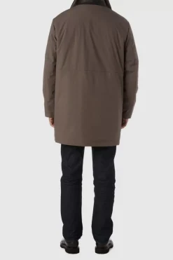 Outerwear-Aquatalia Pablo Taupe