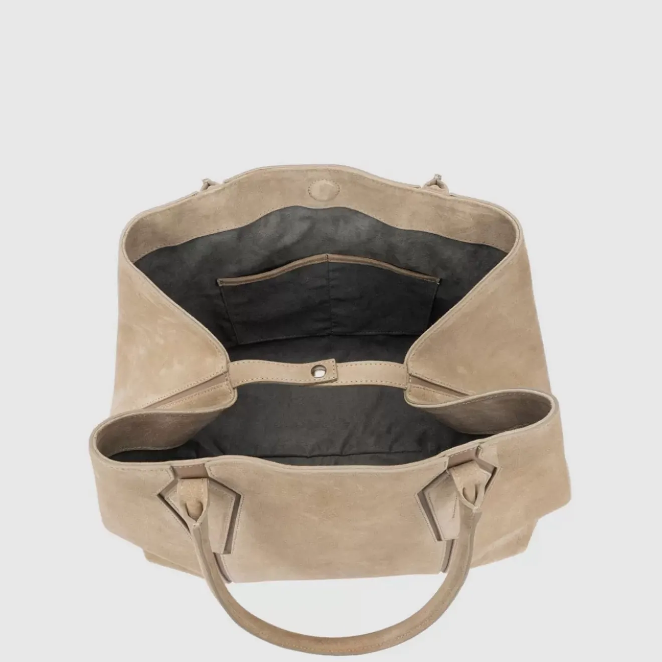 Handbags-Aquatalia Parma Carryall Light Taupe