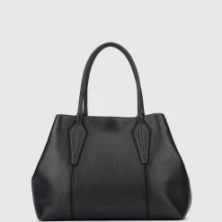 Handbags-Aquatalia Parma Carryall Black
