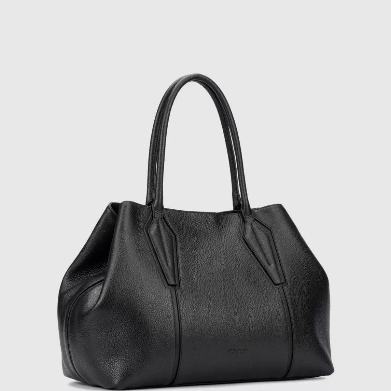 Handbags-Aquatalia Parma Carryall Black
