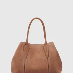 Handbags-Aquatalia Parma Caryall Brandy/Cognac