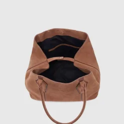 Handbags-Aquatalia Parma Caryall Brandy/Cognac