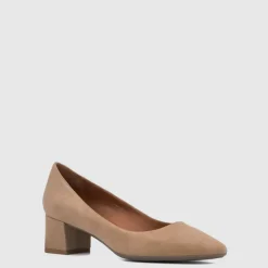 Heels-Aquatalia Pasha Champagne