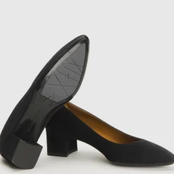 Heels-Aquatalia Pasha Black
