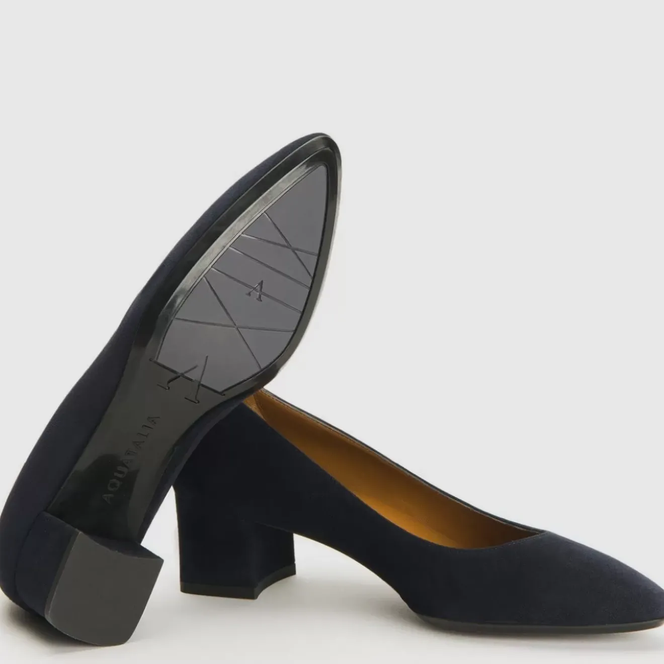 Heels-Aquatalia Pasha Navy