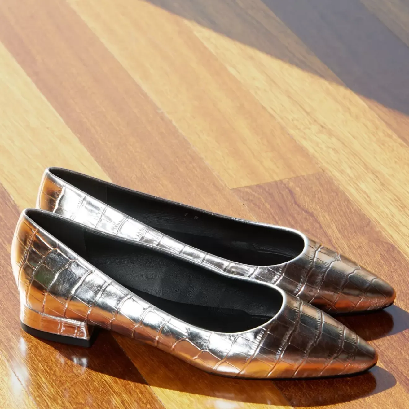 Flats-Aquatalia Penina Silver