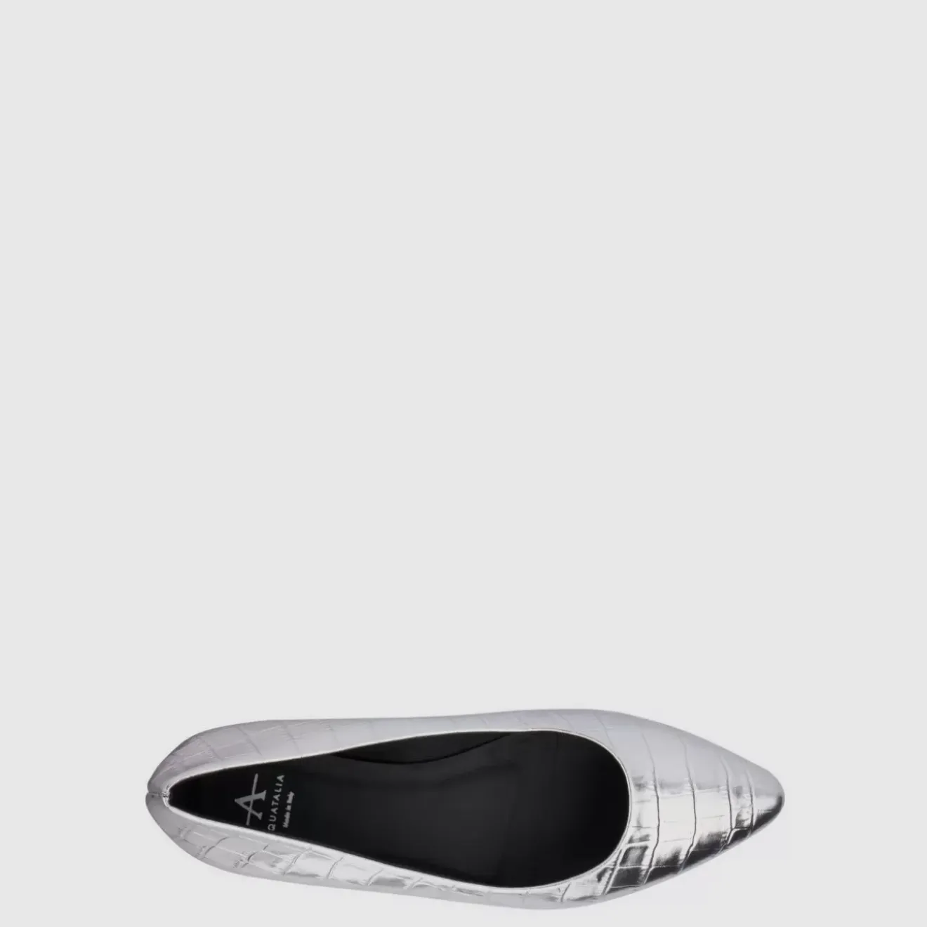 Flats-Aquatalia Penina Silver