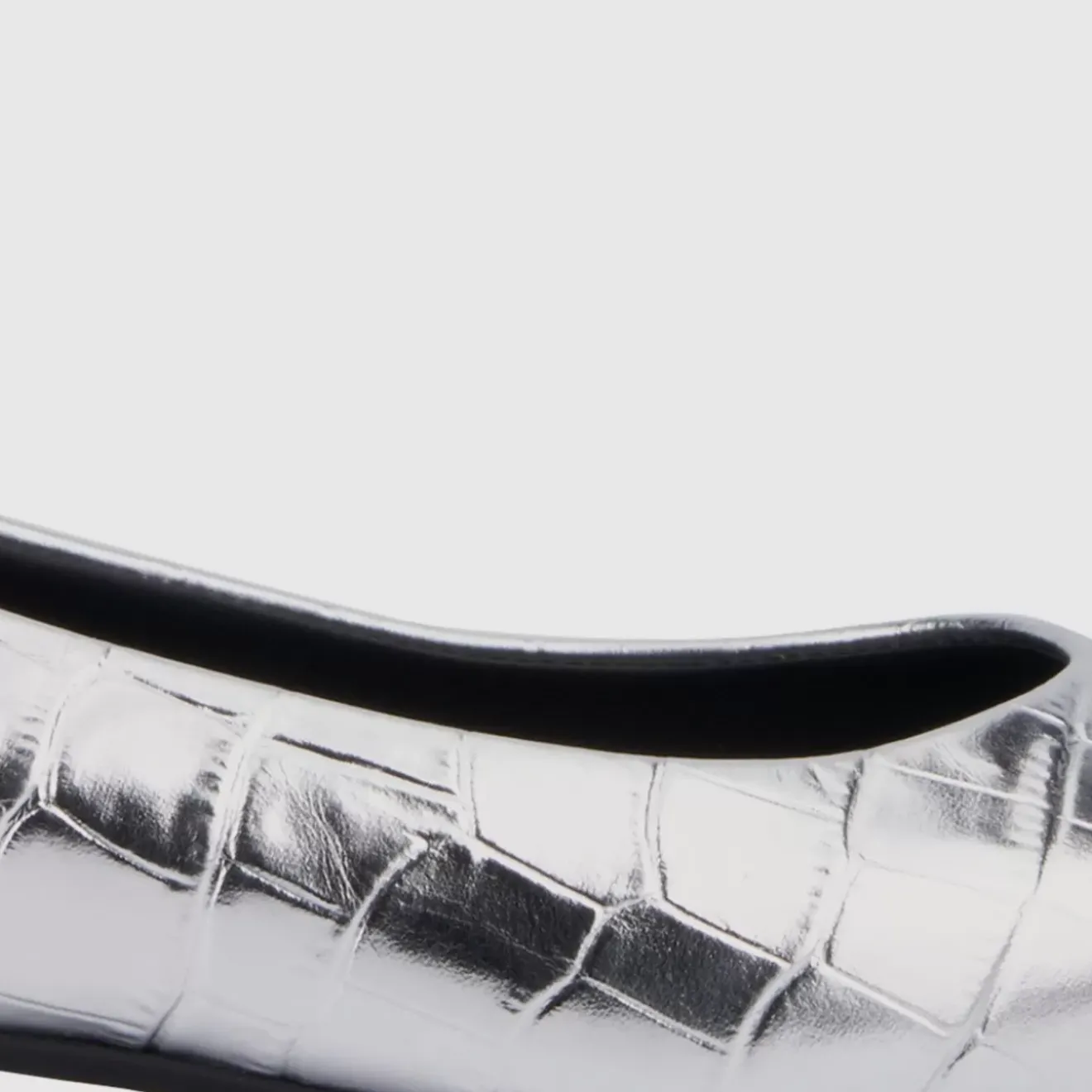 Flats-Aquatalia Penina Silver