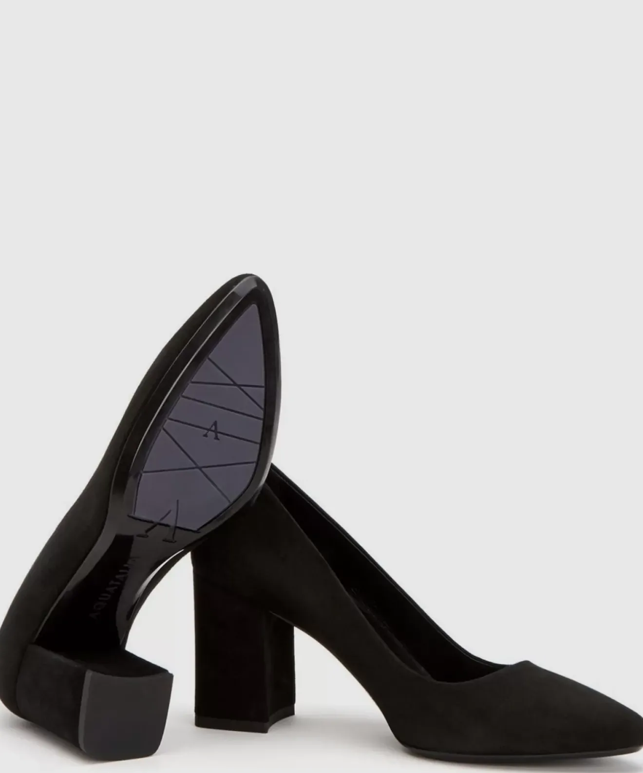 Heels-Aquatalia Peony Black