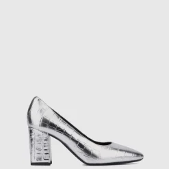 Heels-Aquatalia Peony Silver