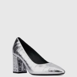 Heels-Aquatalia Peony Silver