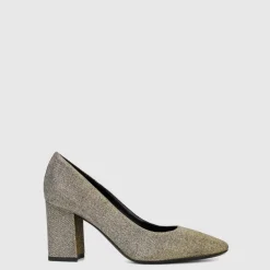 Heels-Aquatalia Peony Silver/Gold