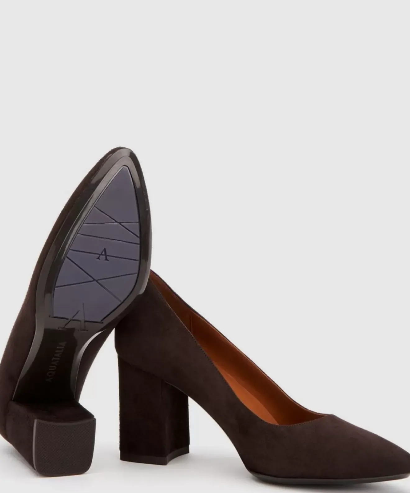 Heels-Aquatalia Peony Espresso