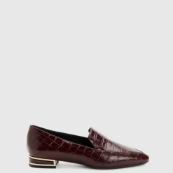 Flats-Aquatalia Perci Oxblood
