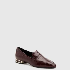 Flats-Aquatalia Perci Oxblood