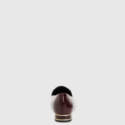 Flats-Aquatalia Perci Oxblood