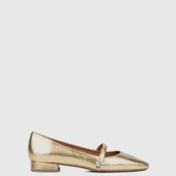 Flats-Aquatalia Priya Gold