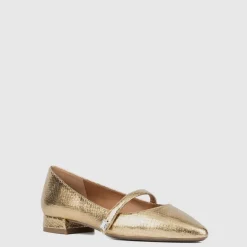 Flats-Aquatalia Priya Gold