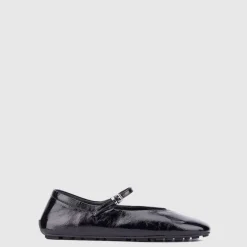 Flats-Aquatalia Qlaire Black