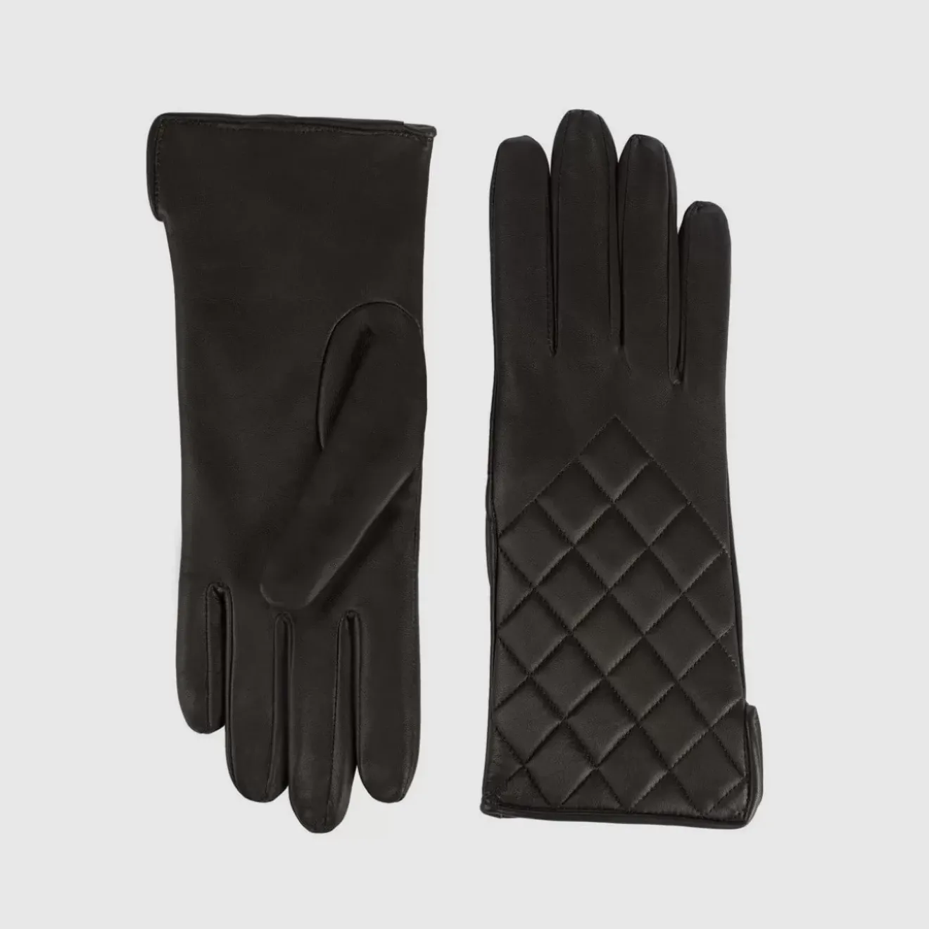 Gloves-Aquatalia Quilted Glove Espresso