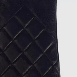Gloves-Aquatalia Quilted Glove Navy