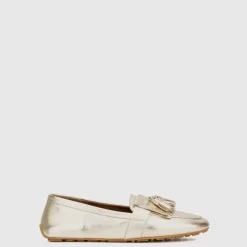 Flats-Aquatalia Quinna Platinum