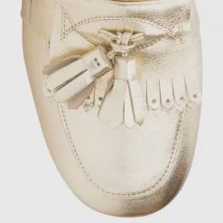 Flats-Aquatalia Quinna Platinum