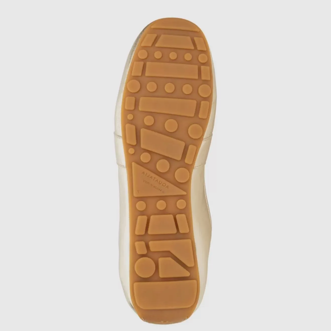 Flats-Aquatalia Quinna Platinum