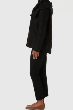 Outerwear-Aquatalia Raveena Nylon Black