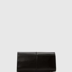 Handbags-Aquatalia Rhumba Clutch Black