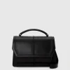 Handbags-Aquatalia Rhumba Satchel Black