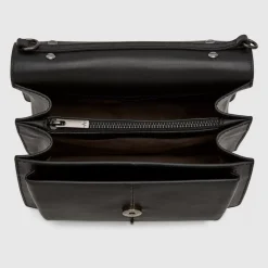 Handbags-Aquatalia Rhumba Satchel Black