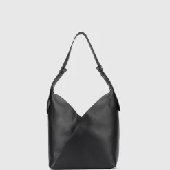 Handbags-Aquatalia Rimini Hobo Black