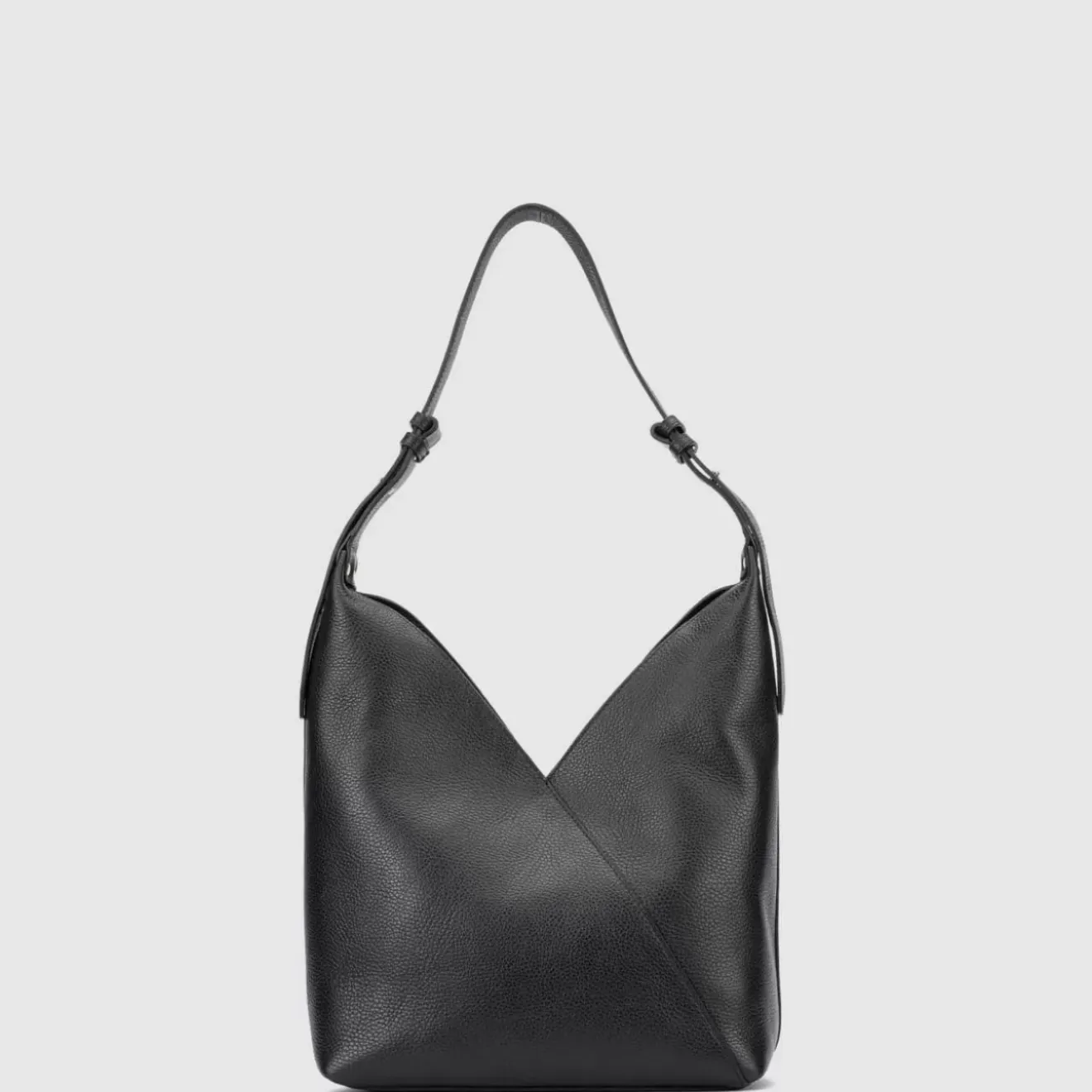Handbags-Aquatalia Rimini Hobo Black