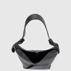Handbags-Aquatalia Rimini Hobo Black