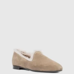 Flats-Aquatalia Romie Light Taupe
