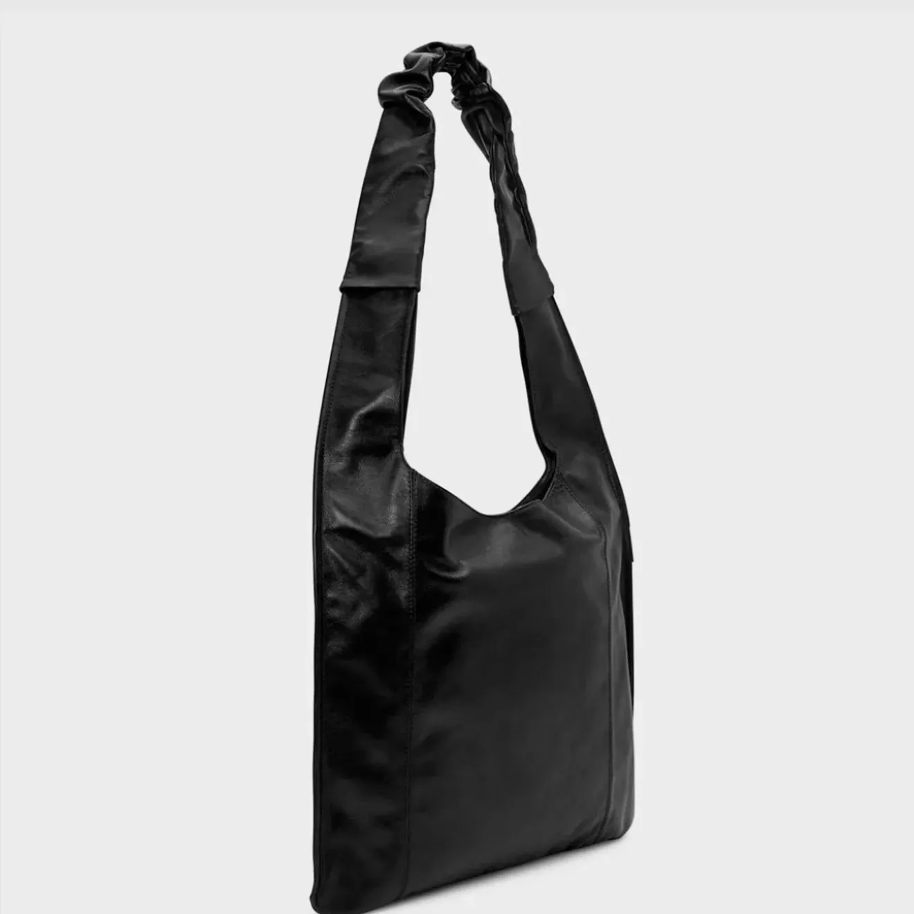 Handbags-Aquatalia Roxanna Hobo Black