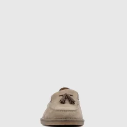 Oxfords & Loafers-Aquatalia Sandro Cobblestone/Brown