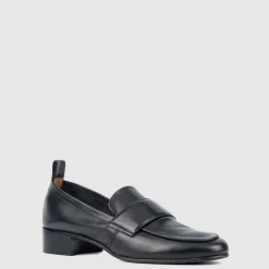 Oxfords & Loafers-Aquatalia Shivani Black