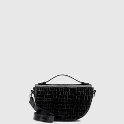 Handbags-Aquatalia Siena Crossbody Black