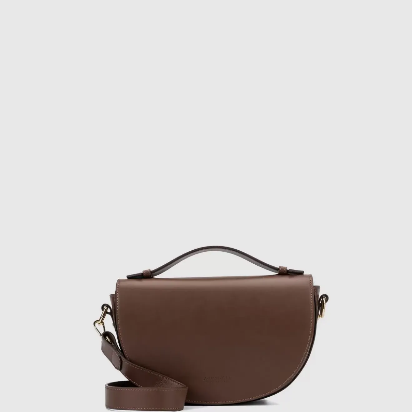 Handbags-Aquatalia Siena Crossbody Cognac