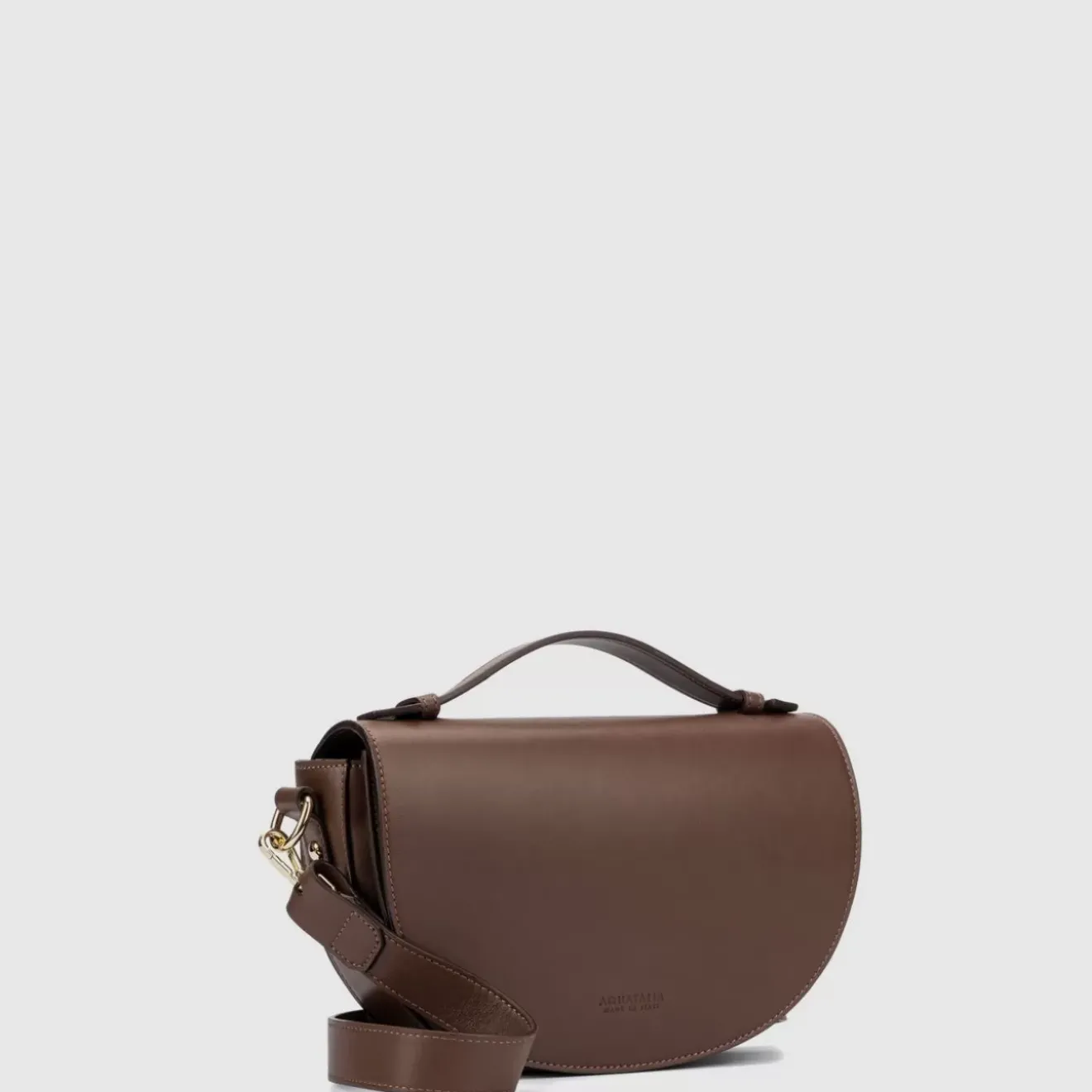Handbags-Aquatalia Siena Crossbody Cognac