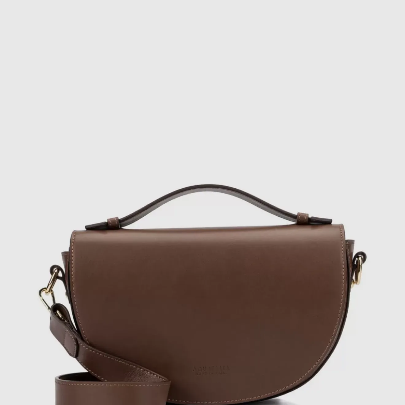 Handbags-Aquatalia Siena Crossbody Cognac