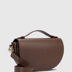 Handbags-Aquatalia Siena Crossbody Cognac