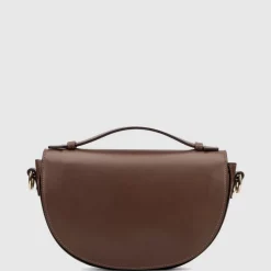 Handbags-Aquatalia Siena Crossbody Cognac