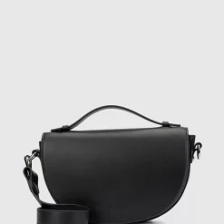 Handbags-Aquatalia Siena Crossbody Black