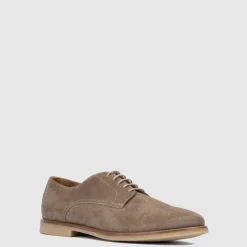 Oxfords & Loafers-Aquatalia Silvio Dark Taupe